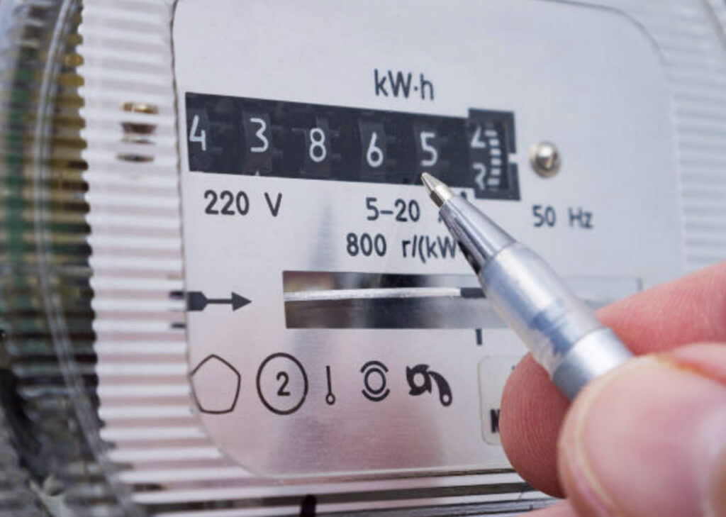 Manual meter reading